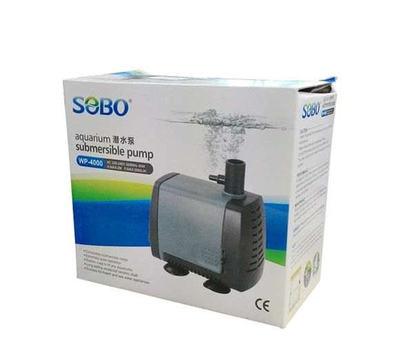 Sobo WP-4000 Akvaryum Kafa (Sump) Motoru 2000 L/S 40 W