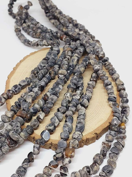 Akik Taşı Şekilsiz Doğal Taş Dizi (54490) - Resim 3