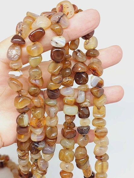 Akik Taşı Şekilsiz Doğal Taş Dizi (54506) ürün görseli