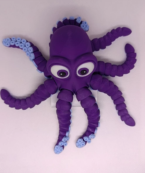 Loy3D Oyuncak Ahtapot (Küçük) Hareketli 15x15x4 cm 1 Adet - 7