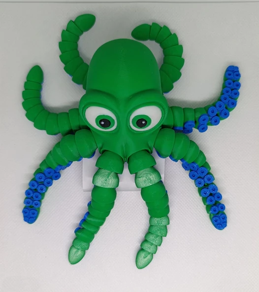 Loy3D Oyuncak Ahtapot (Küçük) Hareketli 15x15x4 cm 1 Adet - 4