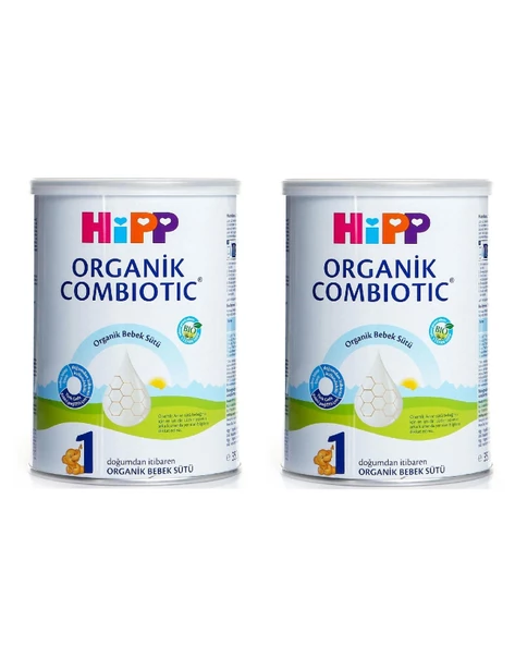 Hipp 1 Organik Combiotic Bebek Sütü 350 gr 2 Adet