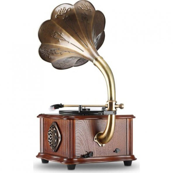 Record Master RMJ-209C Gramofon Pikap - Kahverengi - 3