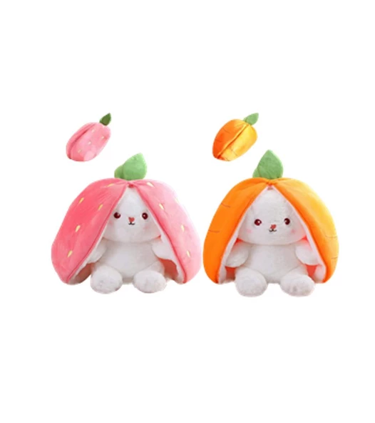 Peluş Şapkalı Havuç Peluş 32 Cm - Mavi Su Dünyası