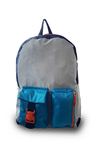 Bagorama MIXI Unisex Kumaş 20 L Çok Gözlü Günlük, Okul, Laptop Sırt Çantası