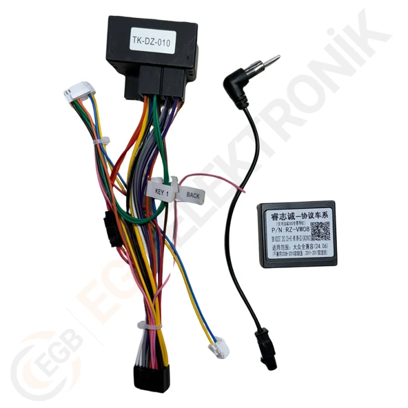 OTO TABLET ÇERÇEVE VW AMAROK 2017+ 9' SİYAH TAC-327 - 3