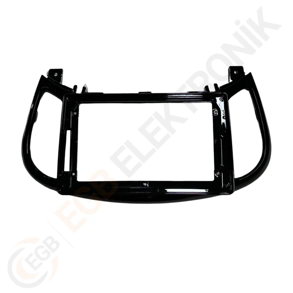 OTO TABLET ÇERÇEVE NISSAN JUKE 2011-2015 9" PIANO BLACK TAC-138 - 2