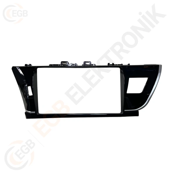 OTO TABLET ÇERÇEVE TOYOTA COROLLA 2014 10.1" PIANO BLACK TAC-285F ürün görseli 1