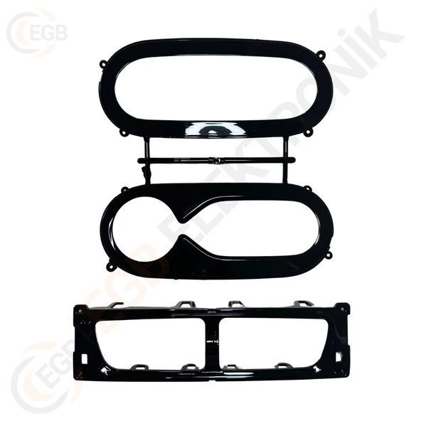 OTO TABLET ÇERÇEVE RENAULT CLIO 4 (ESKİ KASA) 2018-2019 9' PIANO BLACK TAC-293 - Resim 2