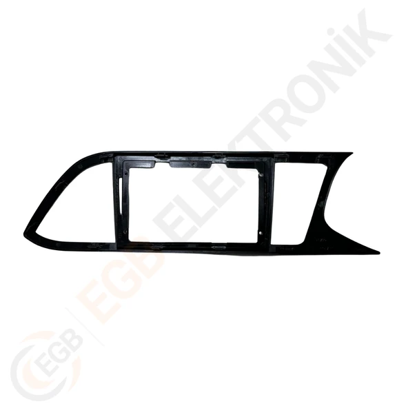 OTO TABLET ÇERÇEVE SEAT LEON 2018+ 9" PIANO BLACK TAC-173 - Resim 2