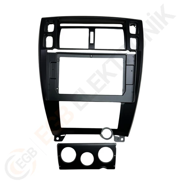 OTO TABLET ÇERÇEVE HYUNDAI TUCSON 2006-2013 10,1" SİYAH TAC-077 - Resim 3