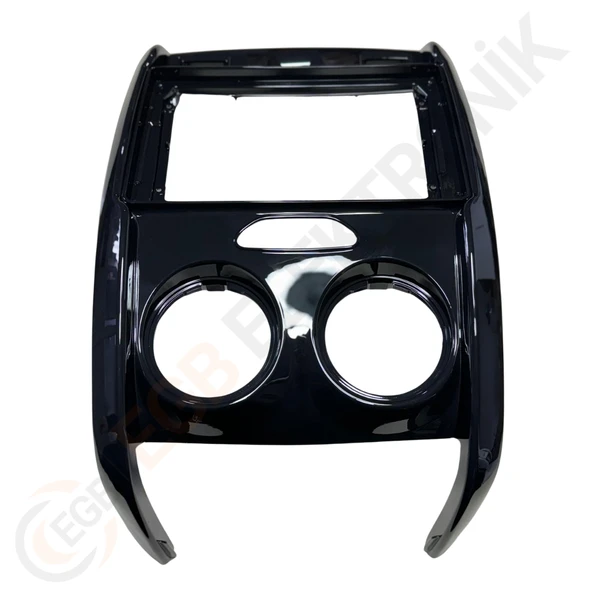 OTO TABLET ÇERÇEVE DACIA DUSTER 2015+ 9' PIANO BLACK TAC-335