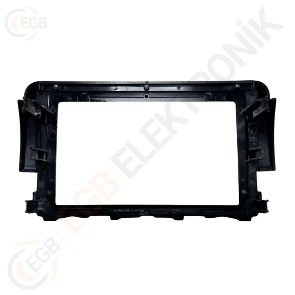 OTO TABLET ÇERÇEVE HONDA CIVIC (FC5) 2016+ 9" PIANO BLACK TAC-052 - Resim 2