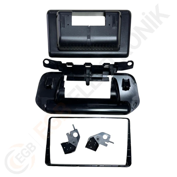 OTO TABLET ÇERÇEVE NISSAN QASHQAI 2022 10.1" SİYAH TAC-267 - 2