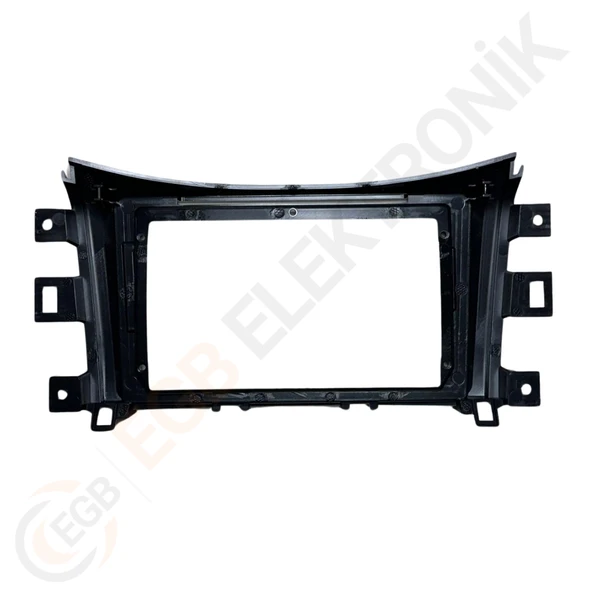 OTO TABLET ÇERÇEVE NISSAN NAVARA 2018+ 9" PIANO BLACK TAC-139 - Resim 2