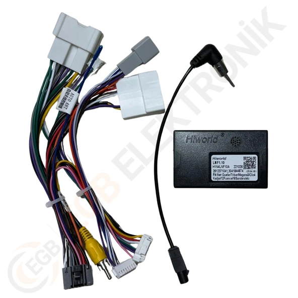 OTO TABLET ÇERÇEVE 9'' DACIA DUSTER 2015-2017 TAC-025 - Resim 3