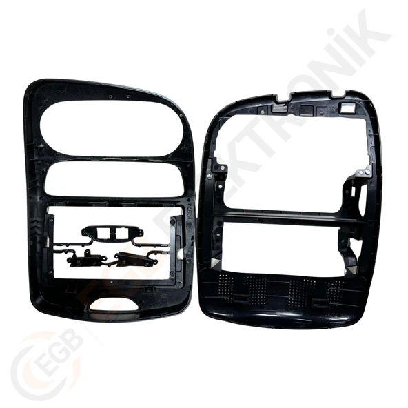 OTO TABLET ÇERÇEVE RENAULT CLIO 4 (YENİ KASA) 2018-2019 10.1" PIANO BLACK TAC-292 ürün görseli 1