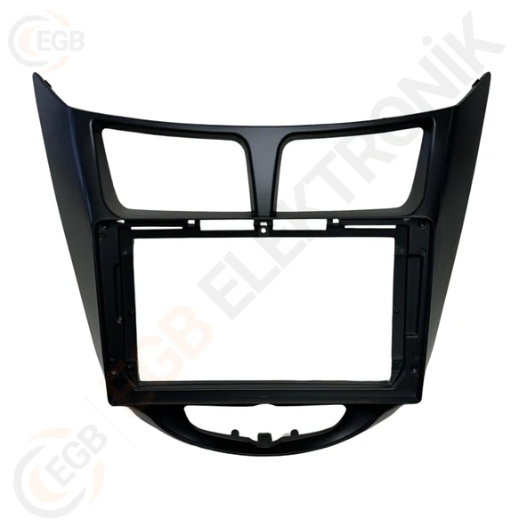 OTO TABLET ÇERÇEVE HYUNDAI ACCENT BLUE 2011+ 9" SİYAH TAC-081