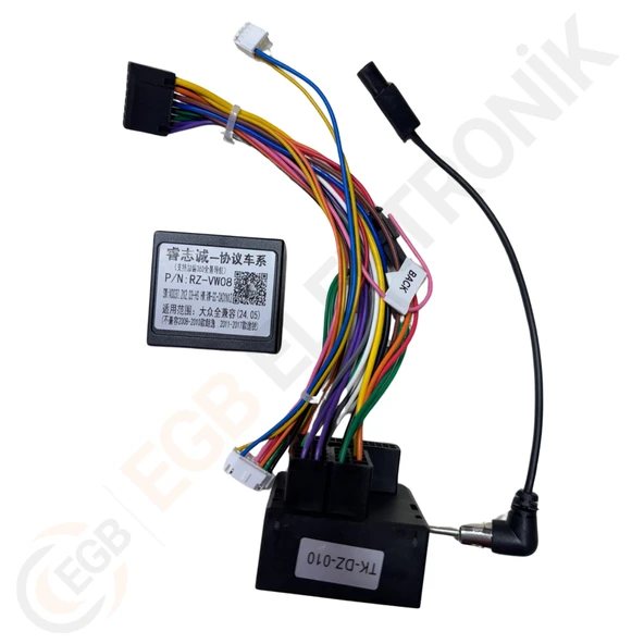 OTO TABLET ÇERÇEVE VW CRAFTER 2017+ 10.1" SİYAH TAC-223 - Resim 3