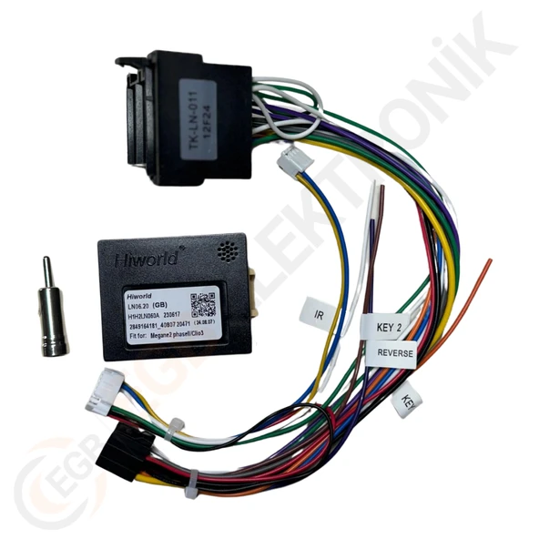 OTO TABLET ÇERÇEVE 9 RENAULT CLIO (2005-2014) TAC-244 - Resim 3