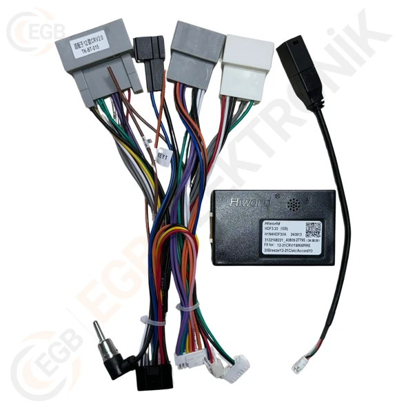 OTO TABLET ÇERÇEVE 9 İNÇ HONDA CIVIC (2012-2015) TAC-051 - Resim 3