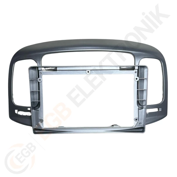 OTO TABLET ÇERÇEVE HYUNDAI ACCENT ERA 2009-2011 9" GÜMÜŞ TAC-083