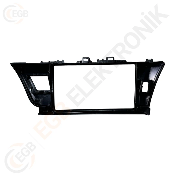 OTO TABLET ÇERÇEVE TOYOTA COROLLA 2014 10.1" PIANO BLACK TAC-285F - Resim 2