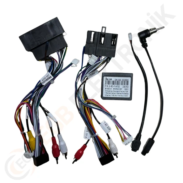 OTO TABLET ÇERÇEVE FIAT FIORINO 2015+ 9" SİYAH TAC-253 - 3