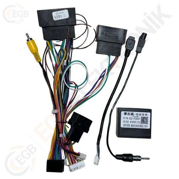 OTO TABLET ÇERÇEVE 9 FORD RANGER (2015+) TAC-043 - Resim 4