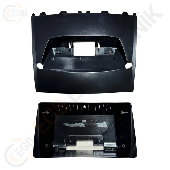 OTO TABLET ÇERÇEVE RENAULT MEGANE 2 2009-2014 9" SİYAH TAC-165 - 2