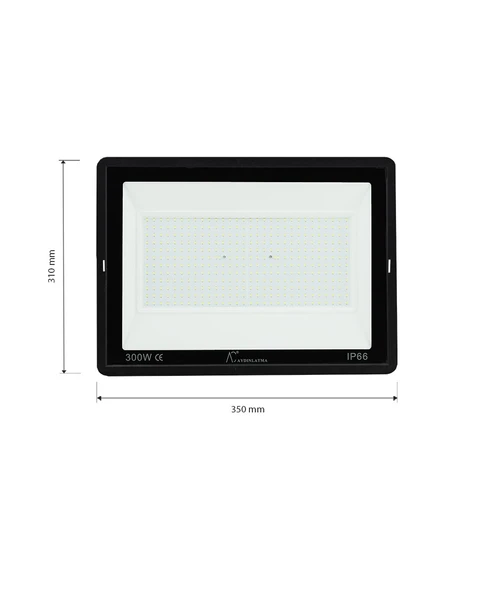 300W Led Projektör 3200K Sarı Işık - 2