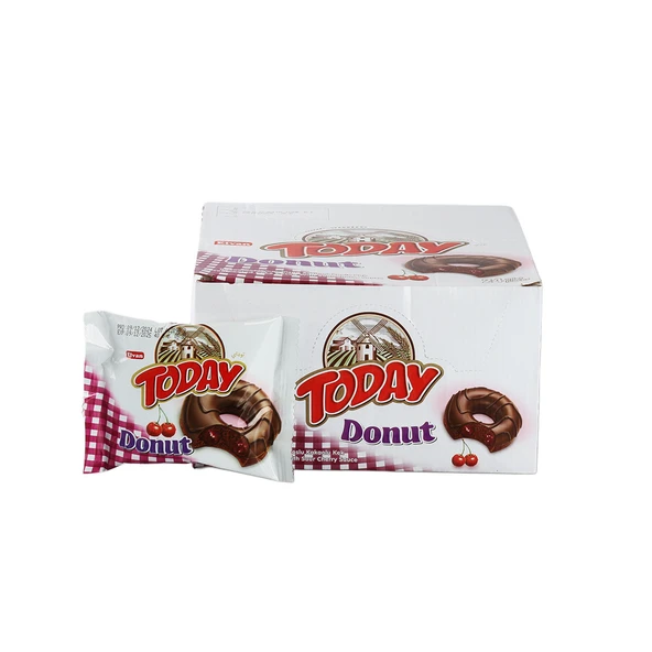 Today Donut Kek Vişneli 35Gr. 24 Adet (1 Kutu) - Resim 5