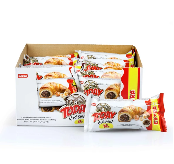 Today Kruvasan Çikolatalı 62 Gr. 24 Adet (1 Kutu)
