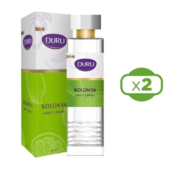 Duru Kolonya Misket Limonu Pet Şişe 400 Ml x 2 Adet - 2