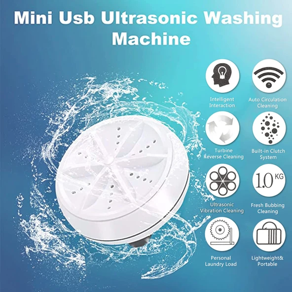 Mini  Portatif Çamaşır Makinesi - 3