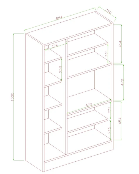 AYMOBSAN RİVA 5 KAPAKLI ÇOK AMAÇLI DOLAP MUTFAK&BANYO DOLABI,KİLER Sis Grisi - 4