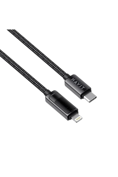 Havit Cb6246 Pd30w Type-c To Lightning (IPHONE) Göstergeli Şarj Kablosu - 3