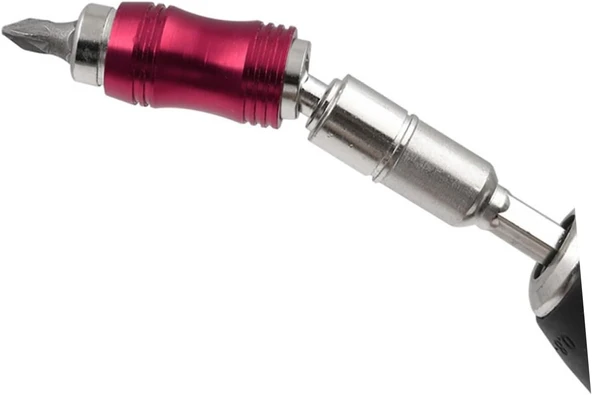 Elka Mafsallı Mıknatıslı Bits Uç/Ucu Uzatma Adaptörü Manyetik - Resim 2