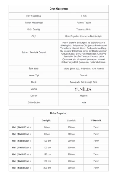 YUNİLLA Lucky Halı-Ln03K - 4