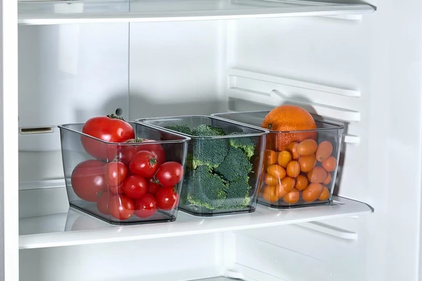 Selka Home 3 Adet 2 Lt. Salve Buzdolabı-Banyo Organizer Düzenleyici - 2