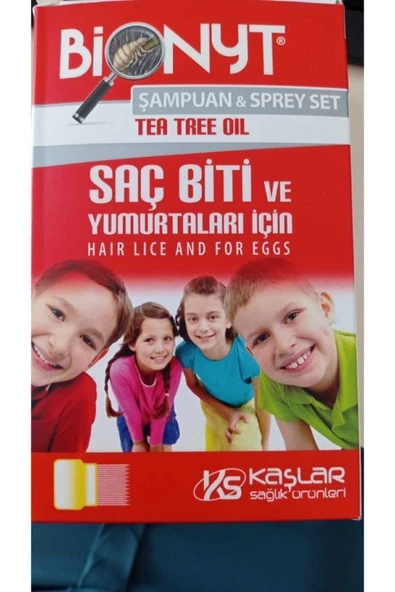 BİONYT BİT SPREYİ 100 ML + BİONYT TEA TREE OİL ŞAMPUAN 150 ML - KOFRE