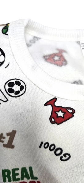 Toplu Dinazorlu Erkek Bebek Pijama Takım - 6