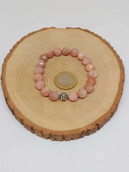 Sirius Serisi Güneş Taşı 10mm Unisex Bileklik (52912) - Resim 3