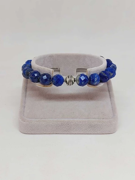 Sirius Serisi Lapis Taşı 10mm Unisex Bileklik (52924) - Resim 2