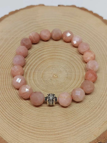 Sirius Serisi Güneş Taşı 10mm Unisex Bileklik (52912) - Resim 5