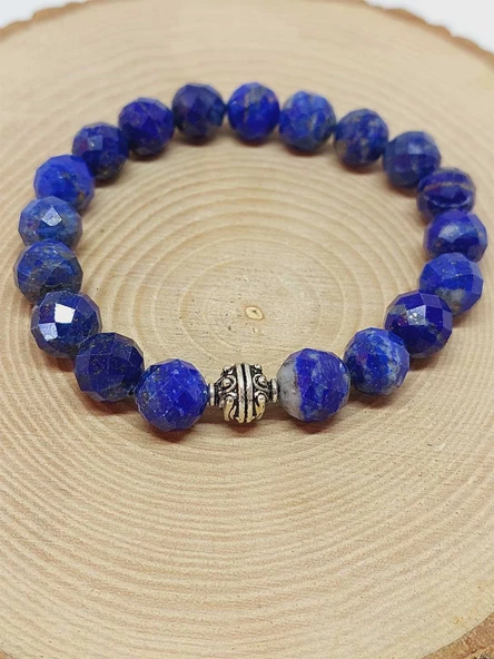 Sirius Serisi Lapis Taşı 10mm Unisex Bileklik (52924) - Resim 5