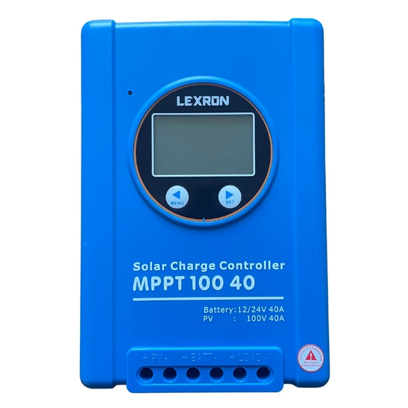 Lexron 40A 40 Amper 12V -24V Mppt Solar Şarj Kontrol Cihazı - 2