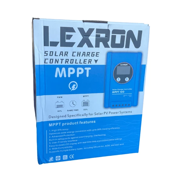 Lexron 40A 40 Amper 12V -24V Mppt Solar Şarj Kontrol Cihazı - 3