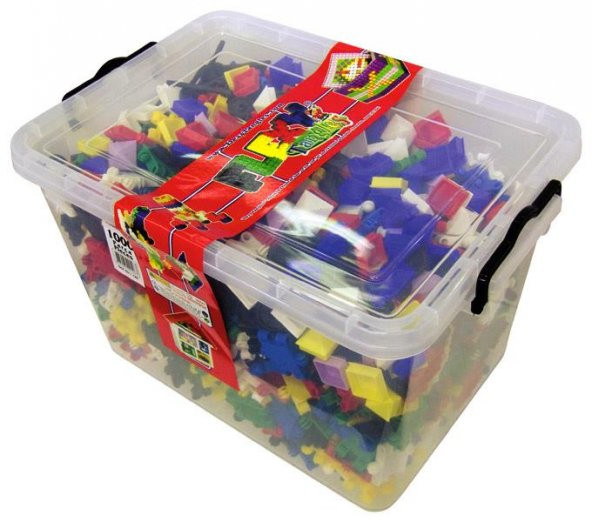 Matrax Oyuncak 1000 Parça Flexy Tangles® - Plastik Kutulu- Seri No:126 - 1