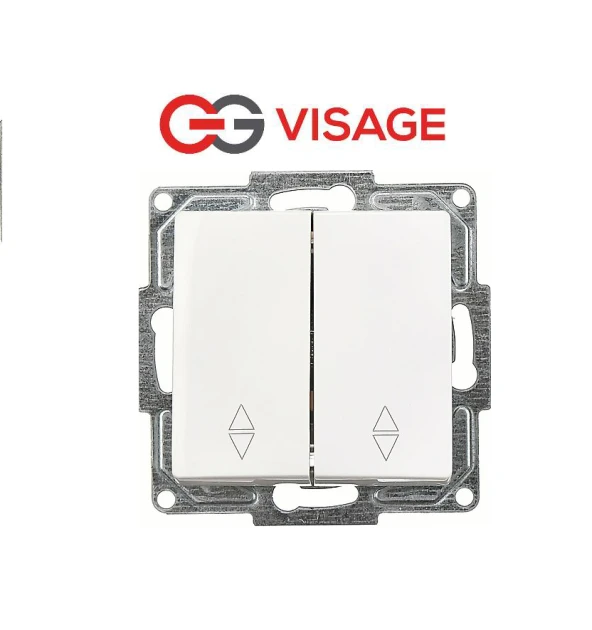 Günsan Visage Beyaz Komütatör Vavien Çerçevesiz